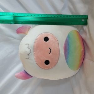 Squishmallows - 8" Gabby the Rainbow Yeti, NWT, Rare, HTF